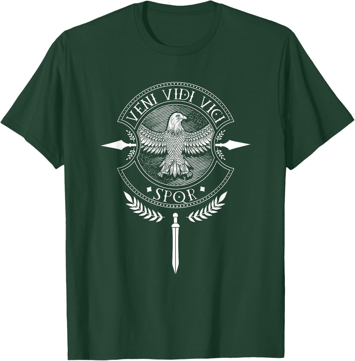 Gladius and Eagle - Veni Vidi Vici T-Shirt - T-Shirt | Forest