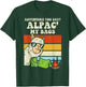 Adventure Alpaca My Bags Retro Camping Camper Men Women Kids T-Shirt - T-Shirt | Forest