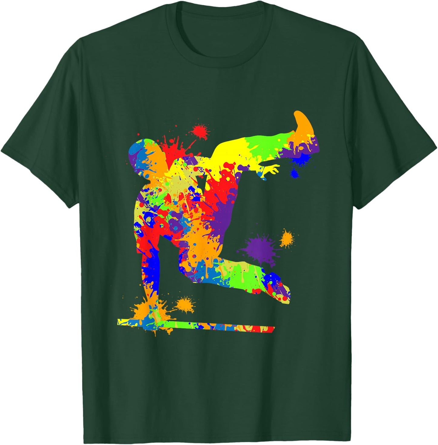 Parkour Freerunning Freerunner Traceur Kids Boys T-Shirt - T-Shirt | Forest