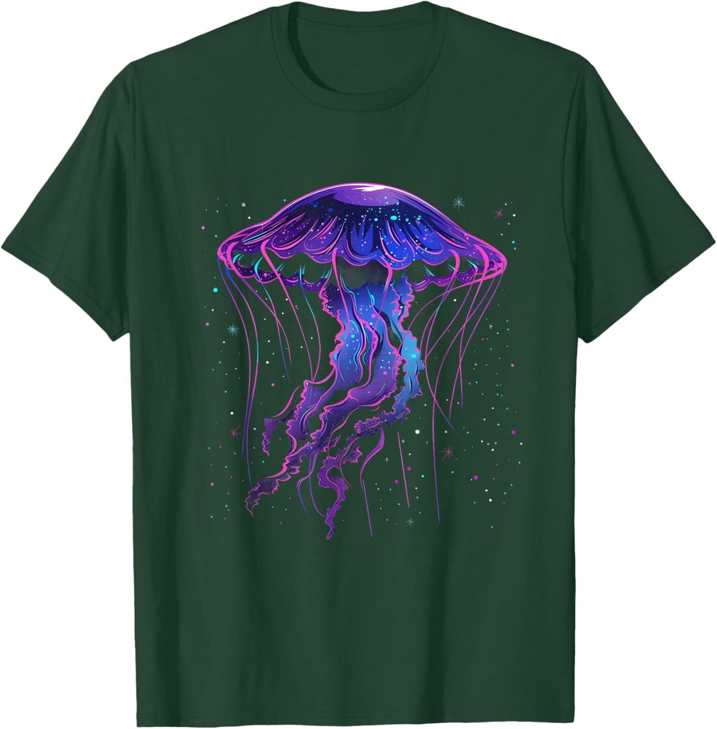 Jellyfish Sea Ocean Jellyfish Artwork Ocean Sea Animal Lover T-Shirt - T-Shirt | Forest