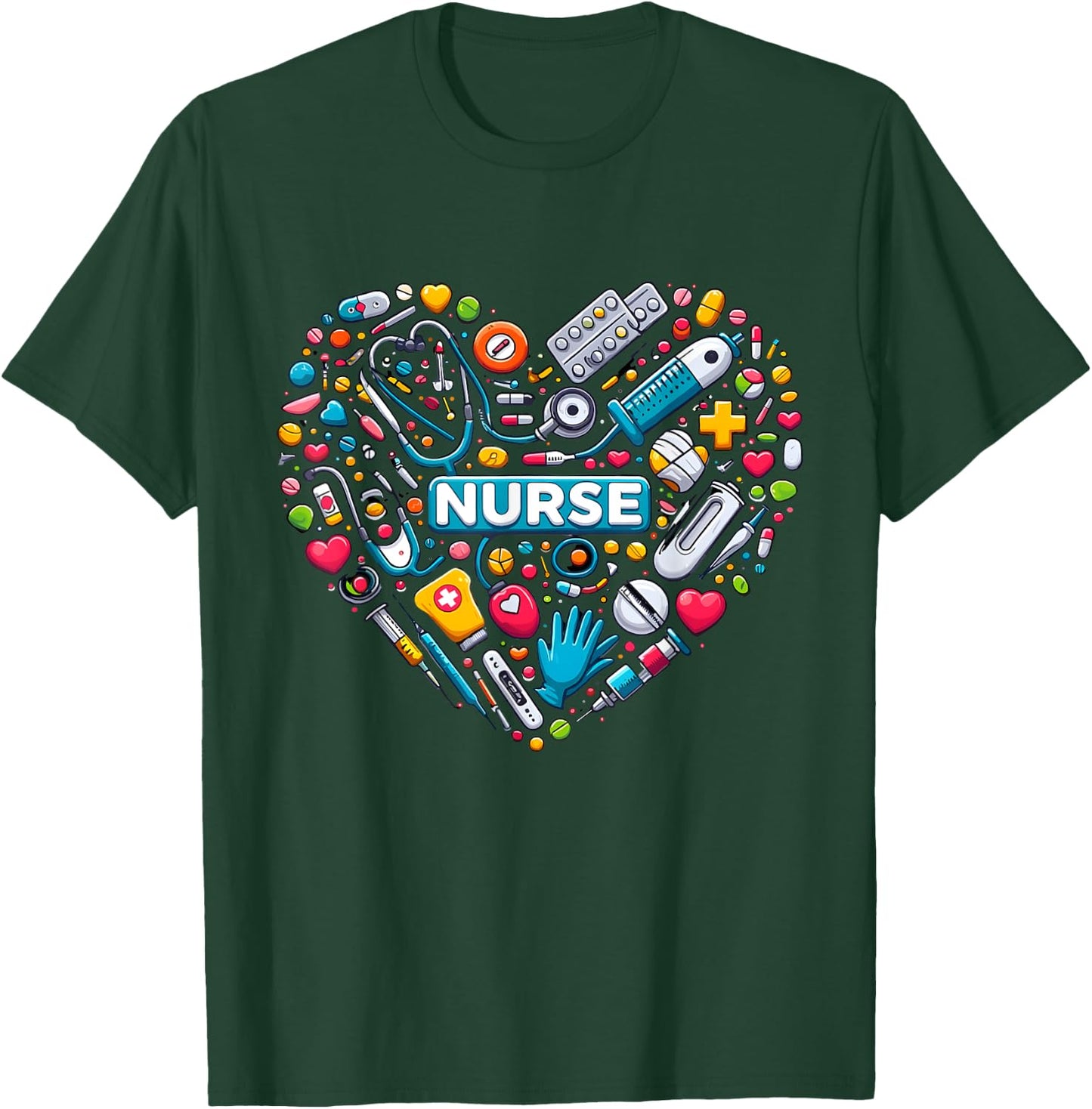 NURSE'S DAY Nurse Life NURSE WEEK 2024 T-Shirt - T-Shirt | Forest