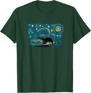 Retro Vintage Style Shrew T-Shirt - T-Shirt | Forest