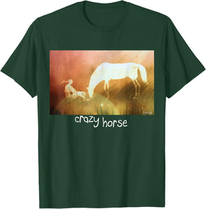 Crazy Horse T-Shirt - T-Shirt | Forest