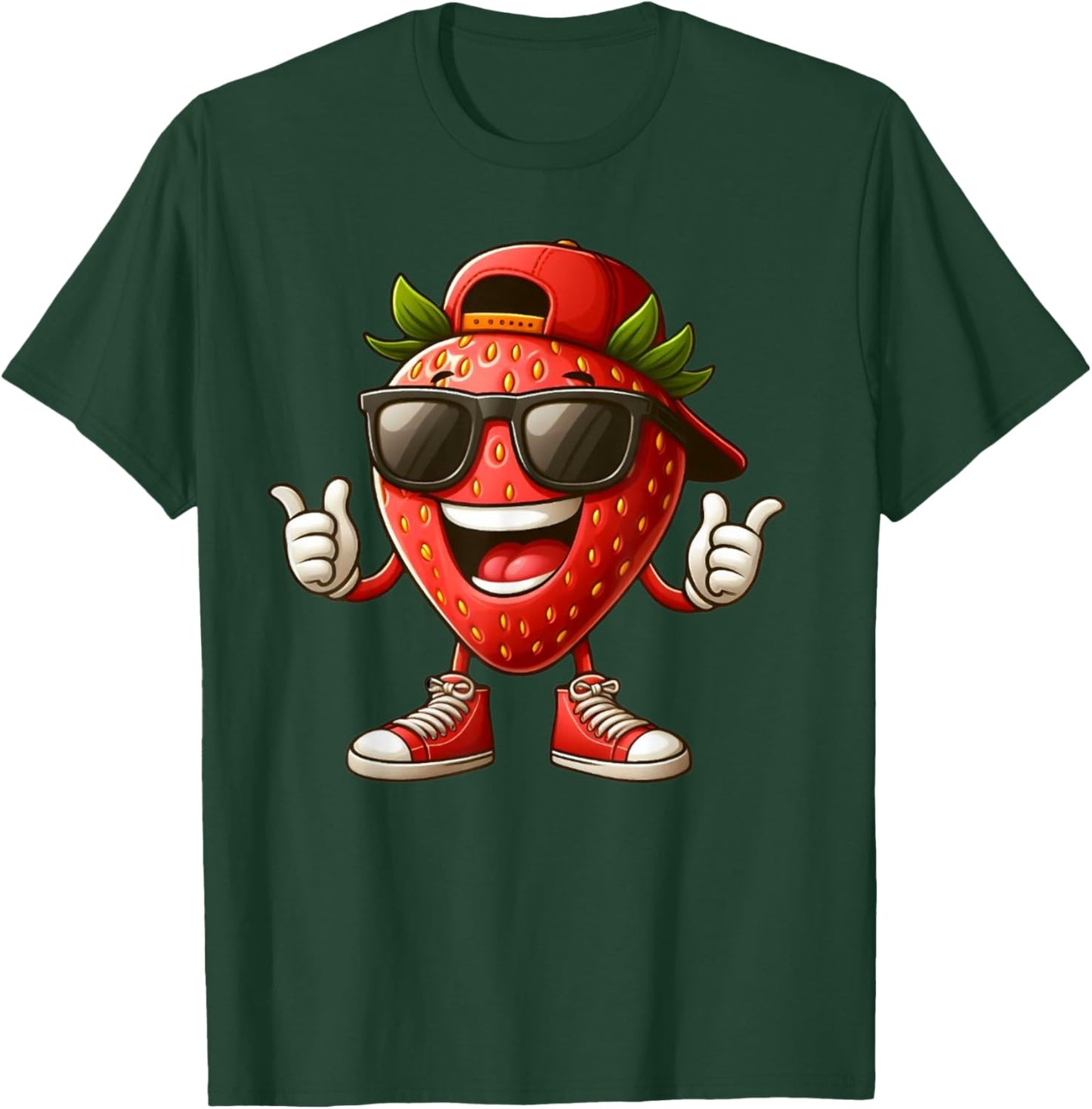 Beautiful strawberry costume for boys and girls T-Shirt - T-Shirt | Forest