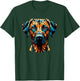 Polygon Art Rhodesian Ridgeback Ridgebacks T-Shirt - T-Shirt | Forest