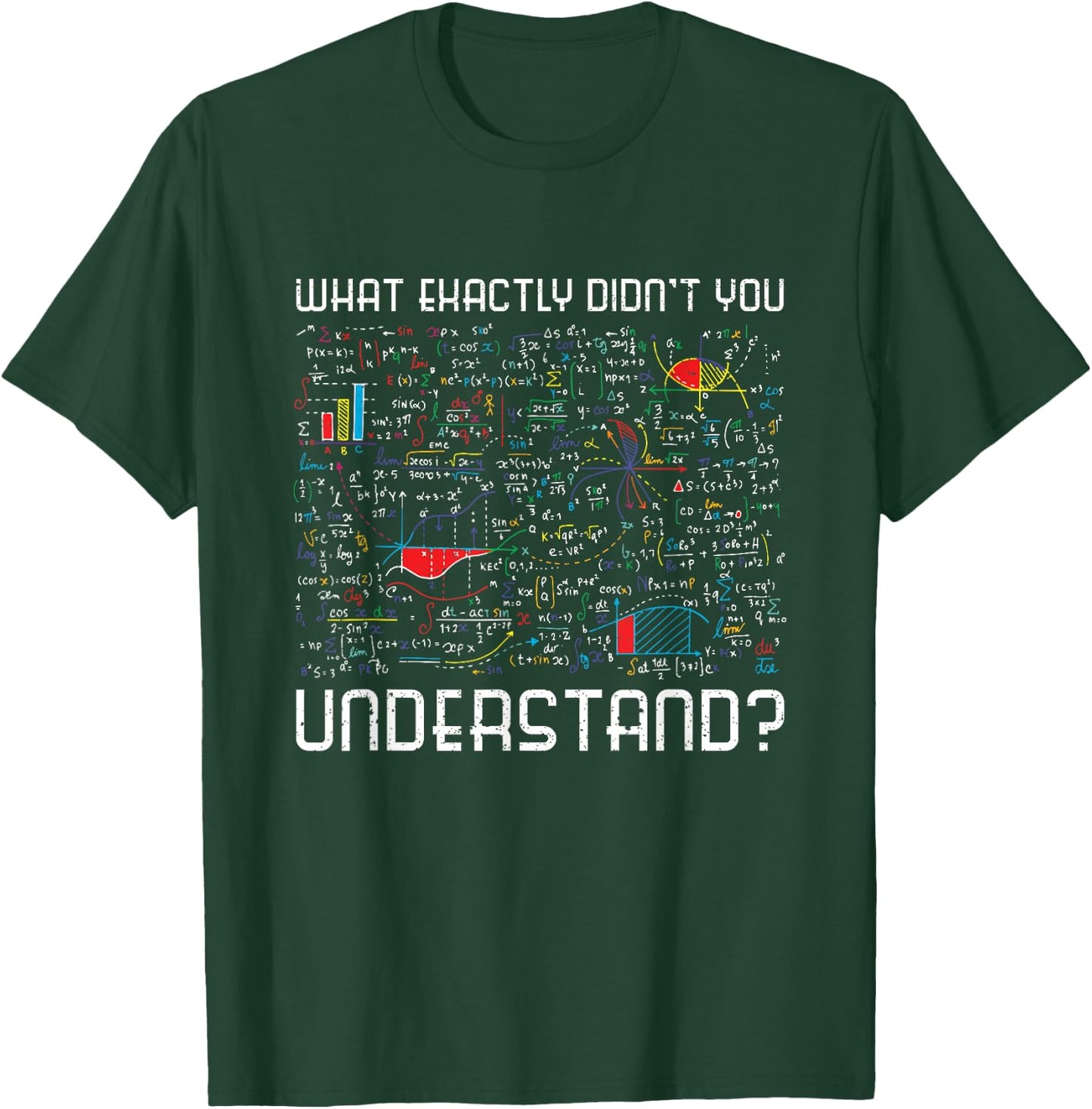 Physics Formulas Funny Science Geek Gift Physics T-Shirt - T-Shirt | Forest