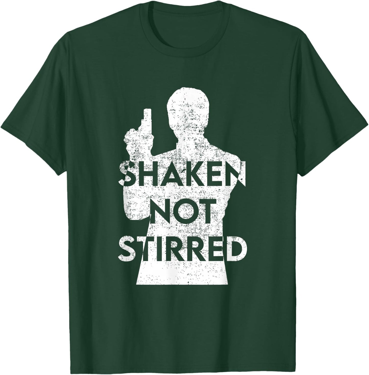 Shaken Not Stirred Funny Cosplay Gift T-Shirt - T-Shirt | Forest