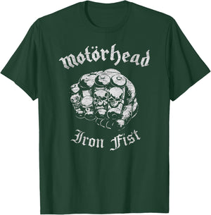 Motrhead Official - -Adults Black Oversized Modern Lace T-Shirt - T-Shirt | Forest