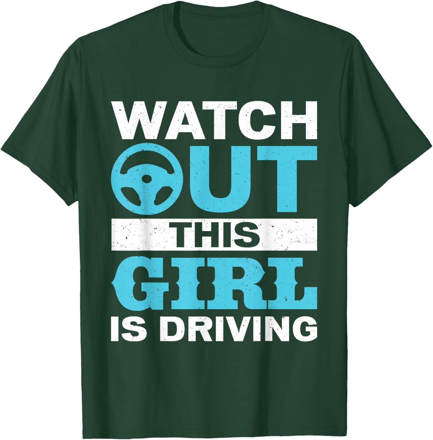 New Driver Gifts Funny Shirt for Teen Girls and Boys Student T-Shirt - T-Shirt | Forest