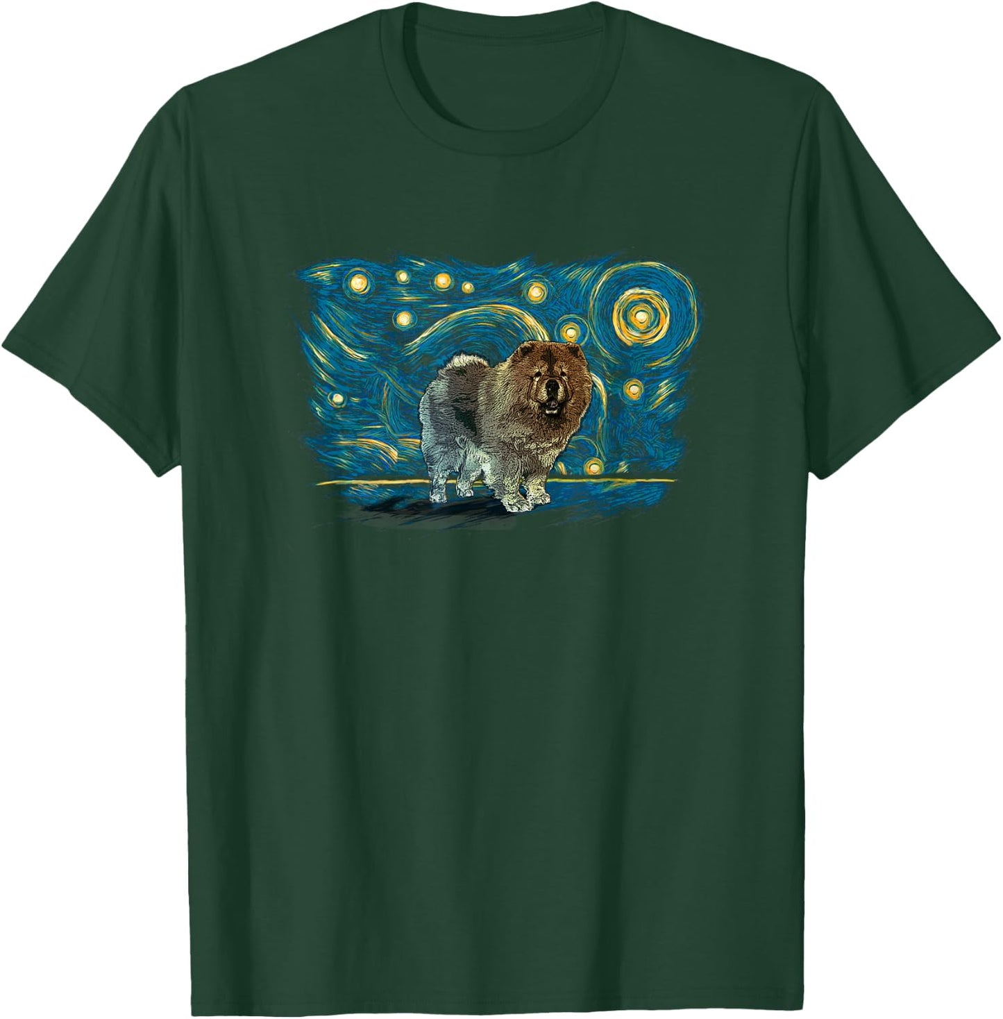 Retro Vintage Style Chow Chow T-Shirt - T-Shirt | Forest