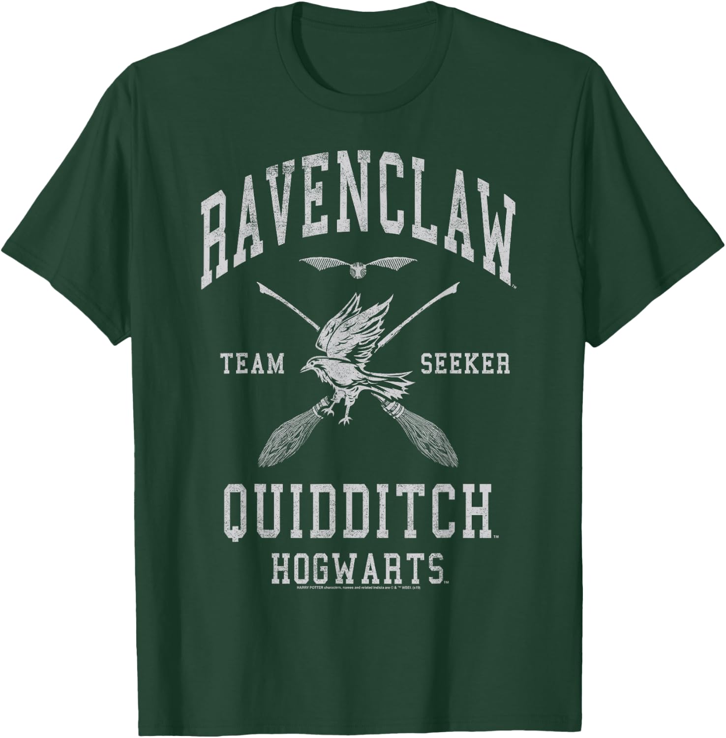 Harry Potter Ravenclaw Team Seeker Hogwarts Quidditch,Short Sleeve T-Shirt - T-Shirt | Forest