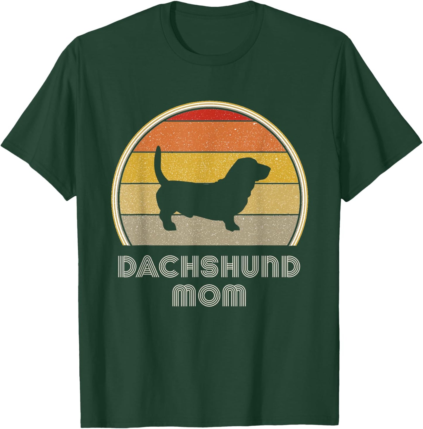 Dachshund Shirt Wiener Dog Best Dachshund Mom T-Shirt - T-Shirt | Forest