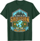 Earth Day Be The Solution Cute Vintage Recycled T-Shirt - T-Shirt | Forest