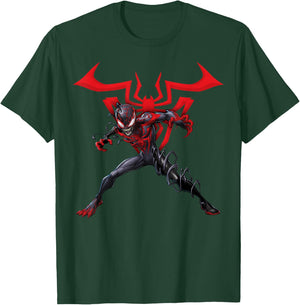 Marvel Spider-Man Maximum Venom Miles Morales Portrait T-Shirt - T-Shirt | Forest