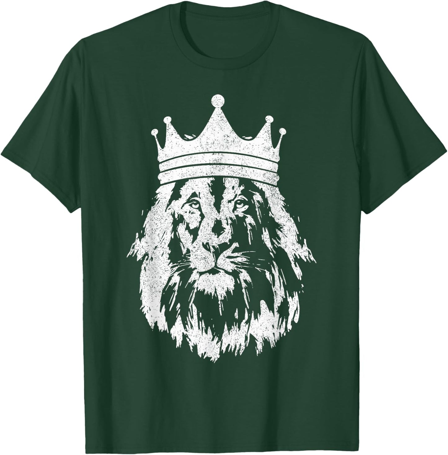 Lion Of Judah Crown Ethiopian Hebrew Israelite Rastafari T-Shirt - T-Shirt | Forest