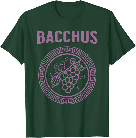 Ancient Roman God Bacchus T-Shirt - T-Shirt | Forest