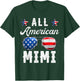 Family Shirts All American Mimi, 4th Of July Patriotic Women T-Shirt - T-Shirt | Forest
