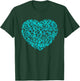 Ovarian Cancer Awareness Month Support Teal Ribbon T-Shirt - T-Shirt | Forest