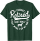 Retirement Plan Riding Horse Owners Horse Lover Sarcastic T-Shirt - T-Shirt | Forest