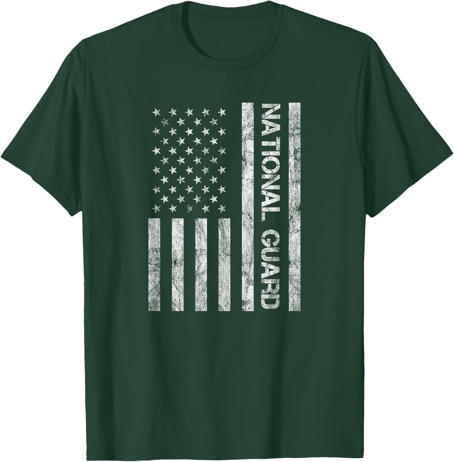 National Guard retro T-Shirt - T-Shirt | Forest