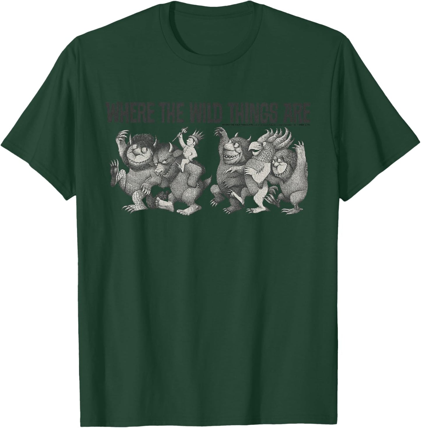 Kids Where The Wild Things Are Max Parade Title T-Shirt - T-Shirt | Forest