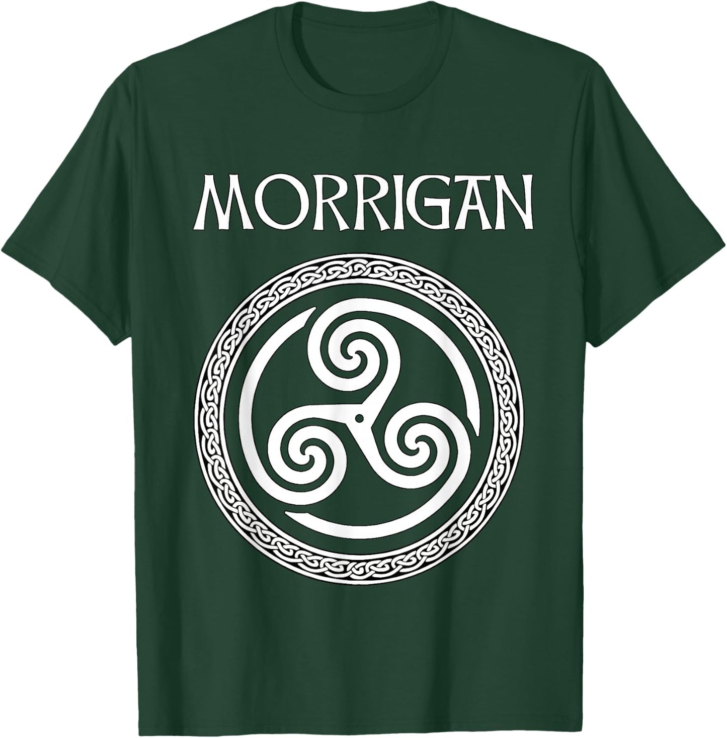 Morrigan Celtic Goddess of Witchcraft, Magic and Death T-Shirt - T-Shirt | Forest