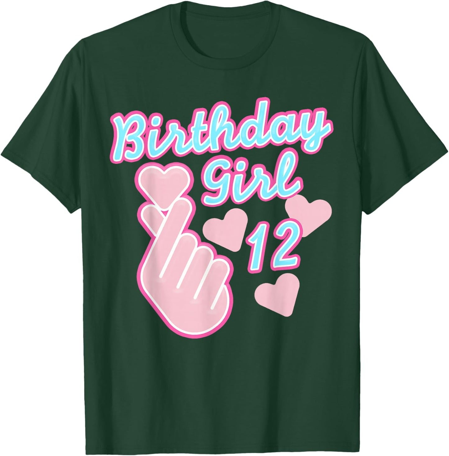K-Pop Birthday Girl 12 T-Shirt - T-Shirt | Forest