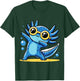 Dabbing Axolotl Kawaii Anime Funny Women Men Kids T-Shirt - T-Shirt | Forest