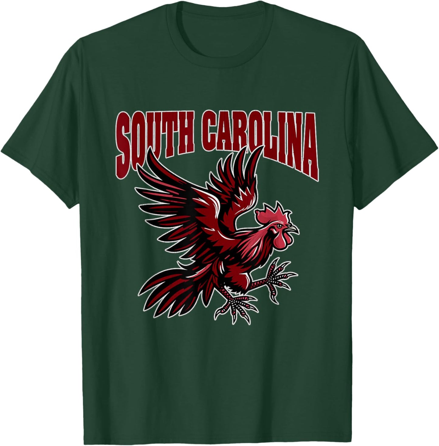 Classic South Carolina Pride Family Name Personalized Outfit T-Shirt - T-Shirt | Forest