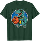 Slam Dunk T Rex Dinosaur Basketball Cartoon T-Shirt - T-Shirt | Forest