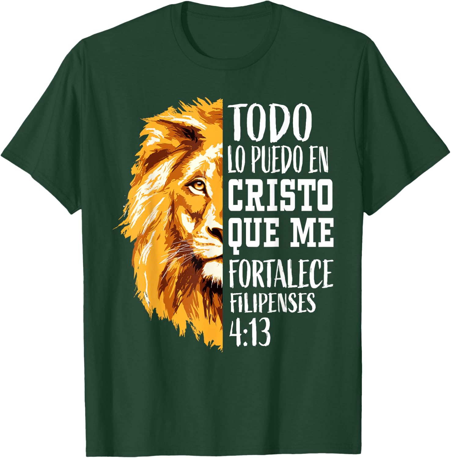 Filipenses Shirts Men Women Kids Spanish Christian Gifts Mom T-Shirt - T-Shirt | Forest