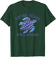 Topsail Island, NC Beach Design / Tribal Turtle Gift T-Shirt - T-Shirt | Forest