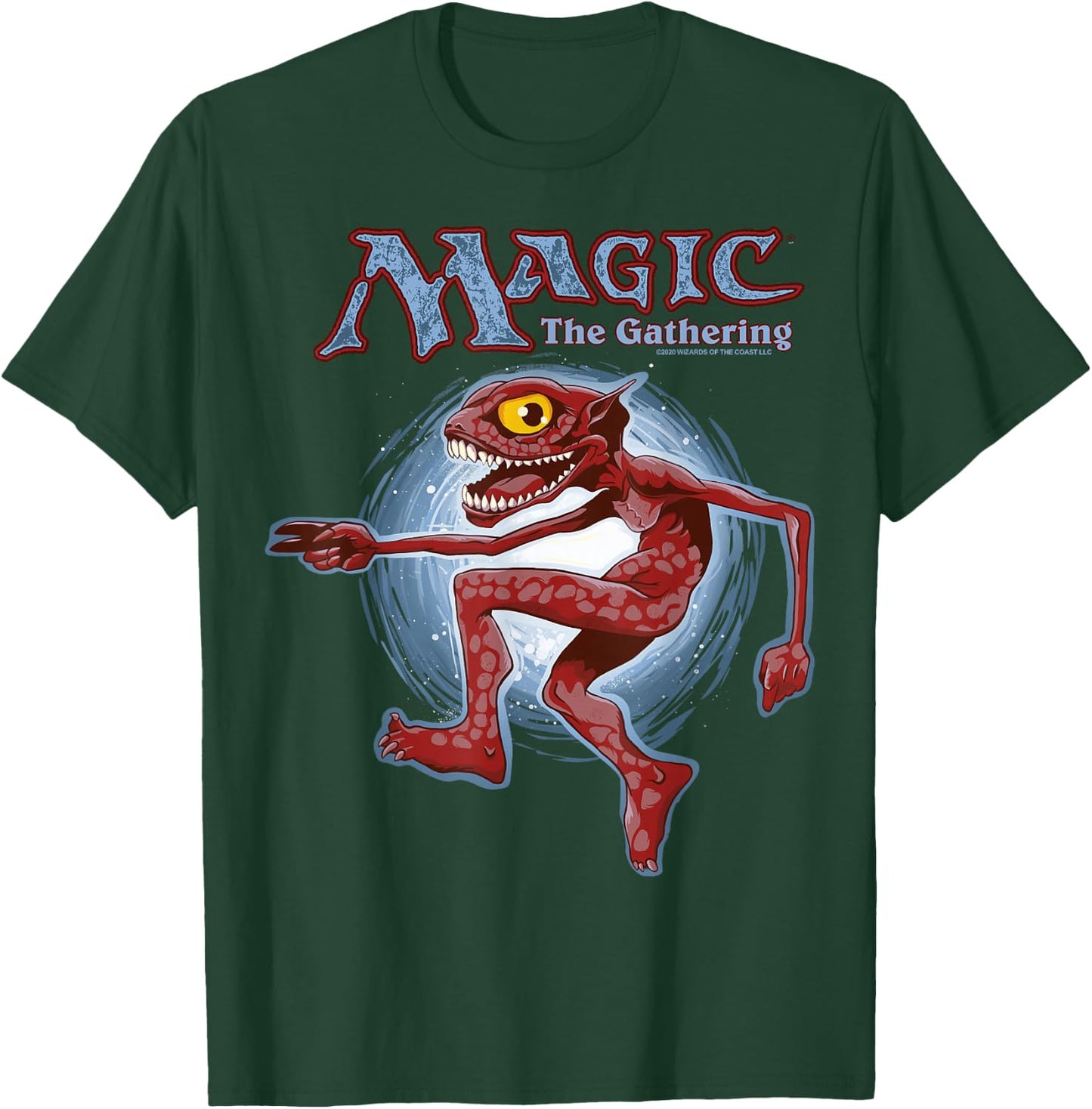 Magic: The Gathering Retro Red Monster T-Shirt - T-Shirt | Forest