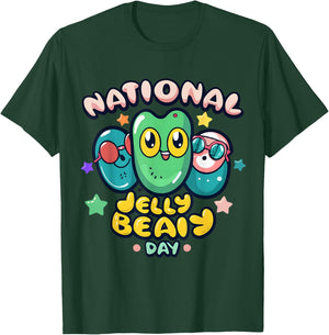 Jellybean Jamboree National JellyBean Day T-Shirt - T-Shirt | Forest