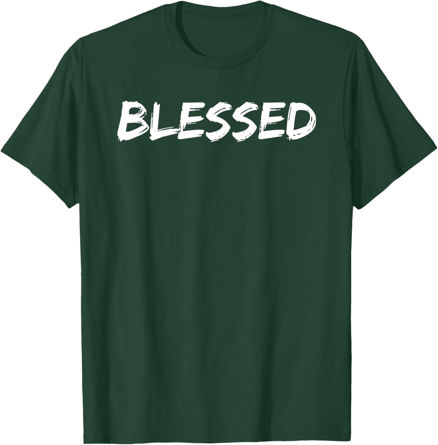 Christian Blessing Quote Faith Gift Blessed T-Shirt - T-Shirt | Forest