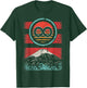 Infinity Symbol Retro Vintage 80s Style Gift T-Shirt - T-Shirt | Forest