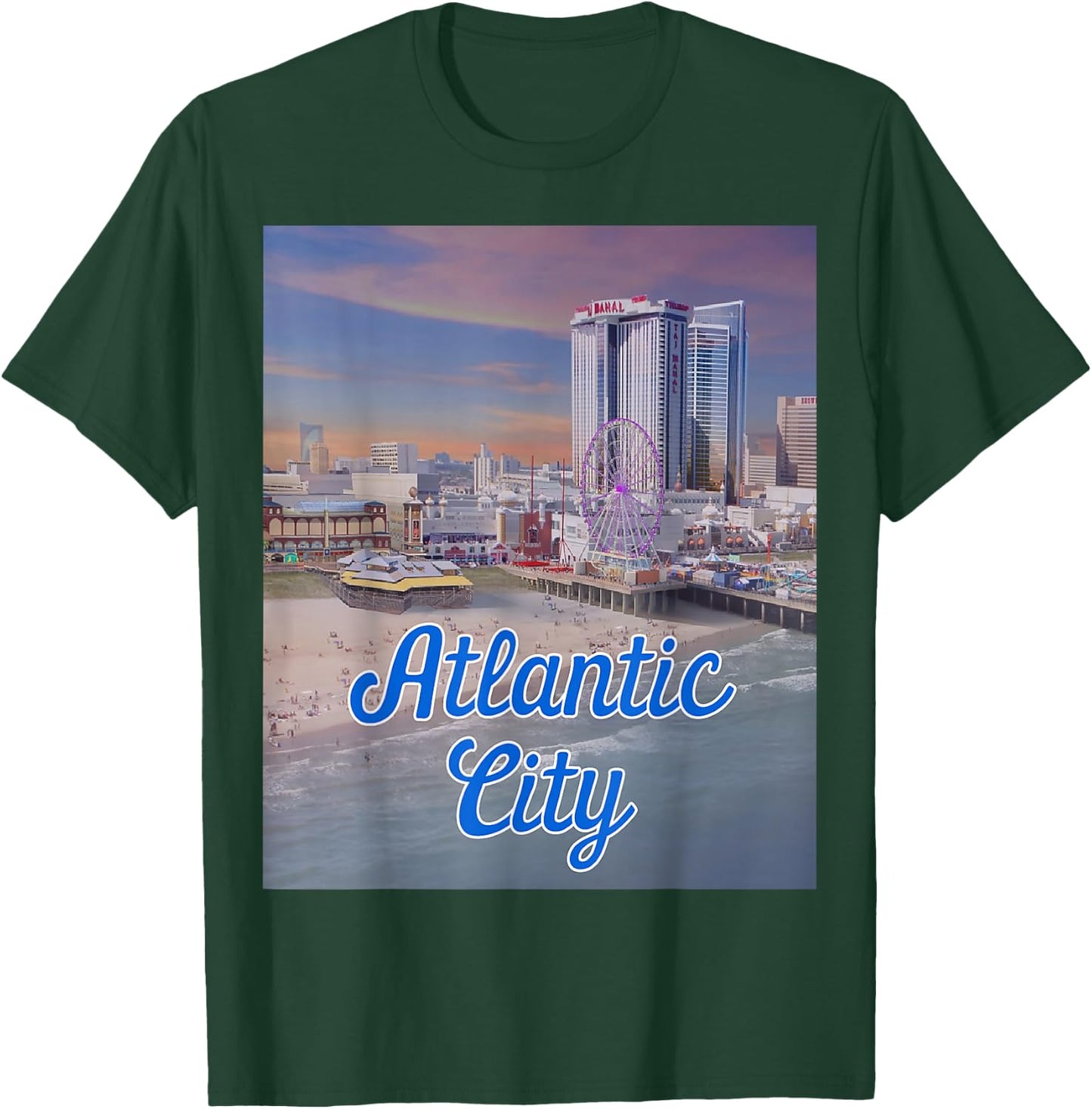 Atlantic City T-Shirt - T-Shirt | Forest