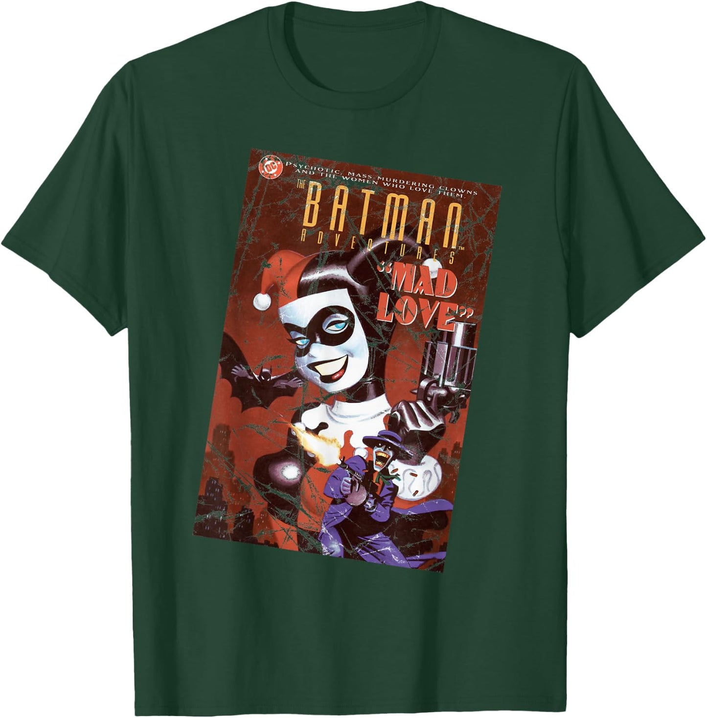 DC Harley Quinn Cover Mad Love T-Shirt - T-Shirt | Forest