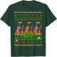 Violin Music Lover Xmas Gift Ugly Christmas Violin T-Shirt - T-Shirt | Forest