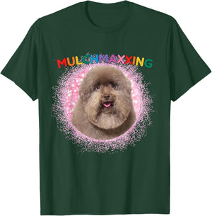 Mulch Gang 4 Life MulchMaxxing Puppy Dog Meme For Dog Lovers Men Women Kids T-Shirt - T-Shirt | Forest