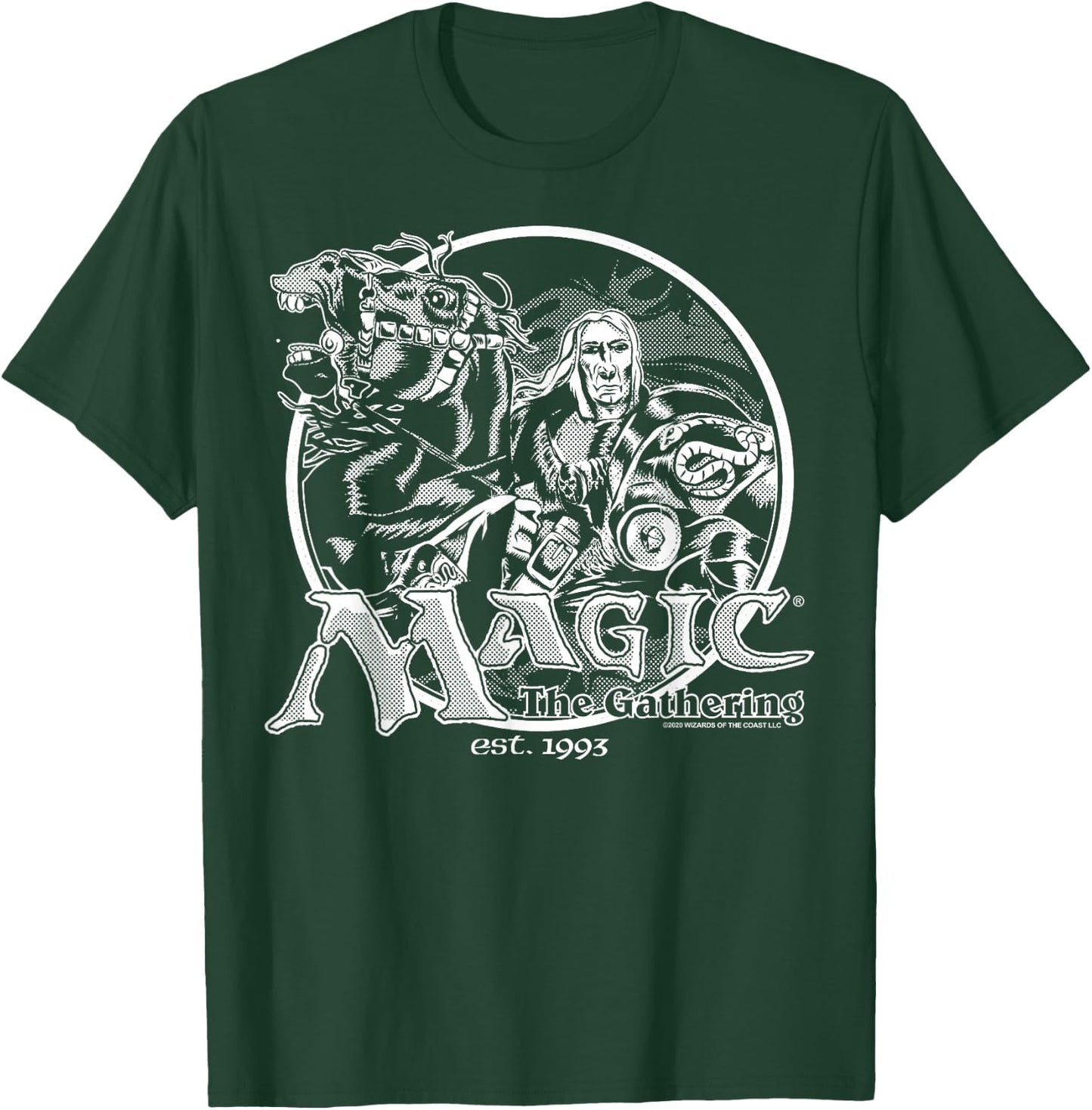 Magic: The Gathering Retro Logo T-Shirt - T-Shirt | Forest