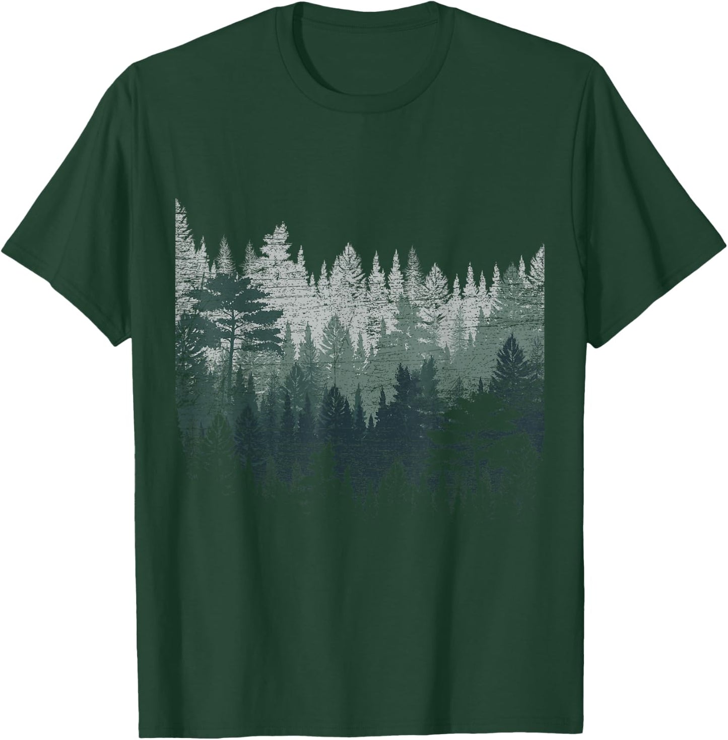 Night Nature Wildlife Trees Outdoor Forest Small T-Shirt - T-Shirt | Forest