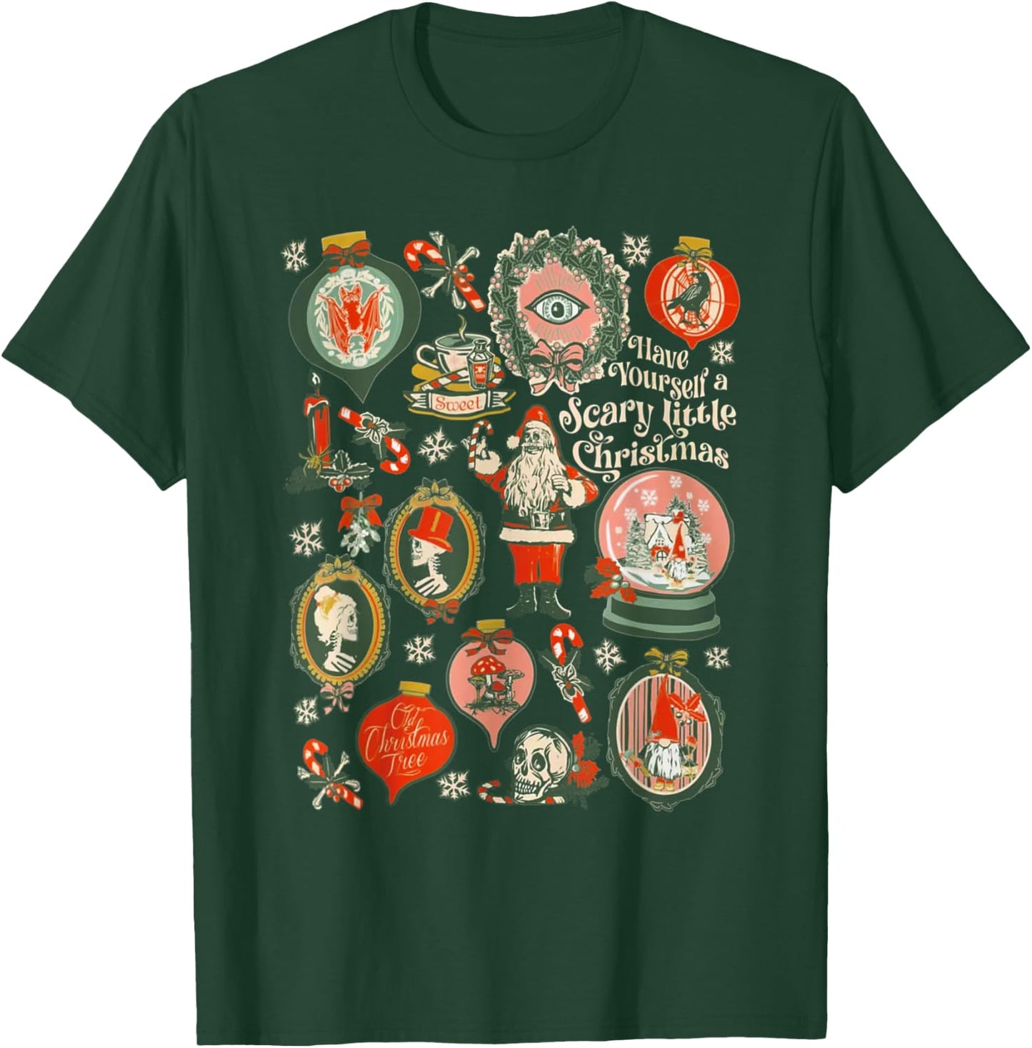 Have Yourself A Scary Little Christmas T-Shirt - T-Shirt | Forest
