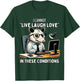 Opossum I Cannot Live Laugh Love In These Conditions Funny T-Shirt - T-Shirt | Forest
