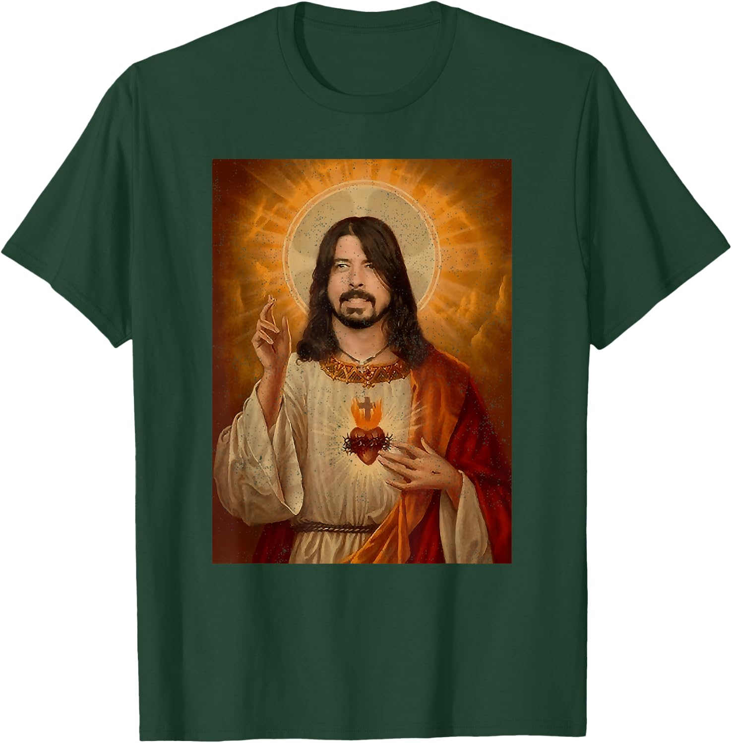 Dave Vintage Jesus The Saviour, Christ Meme T-Shirt - T-Shirt | Forest