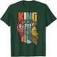 Strong Black King t Shirt African American Natural Afro T-Shirt - T-Shirt | Forest