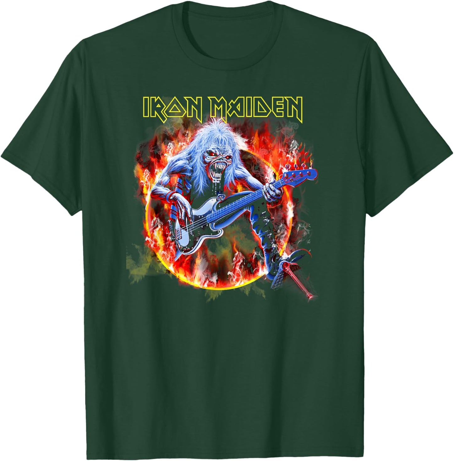 Iron Maiden - Fear Live Flames T-Shirt - T-Shirt | Forest