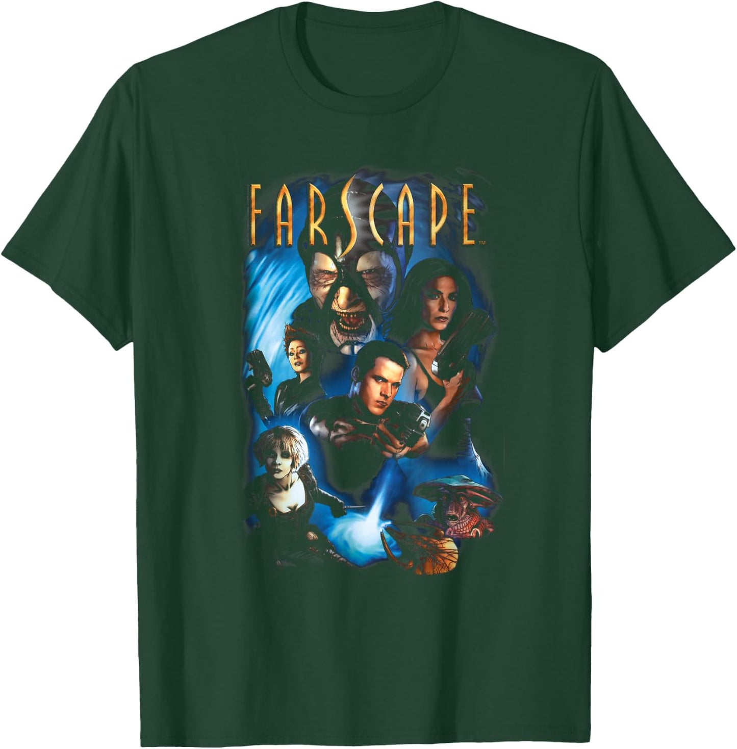 Farscape Comic Cover T-Shirt - T-Shirt | Forest