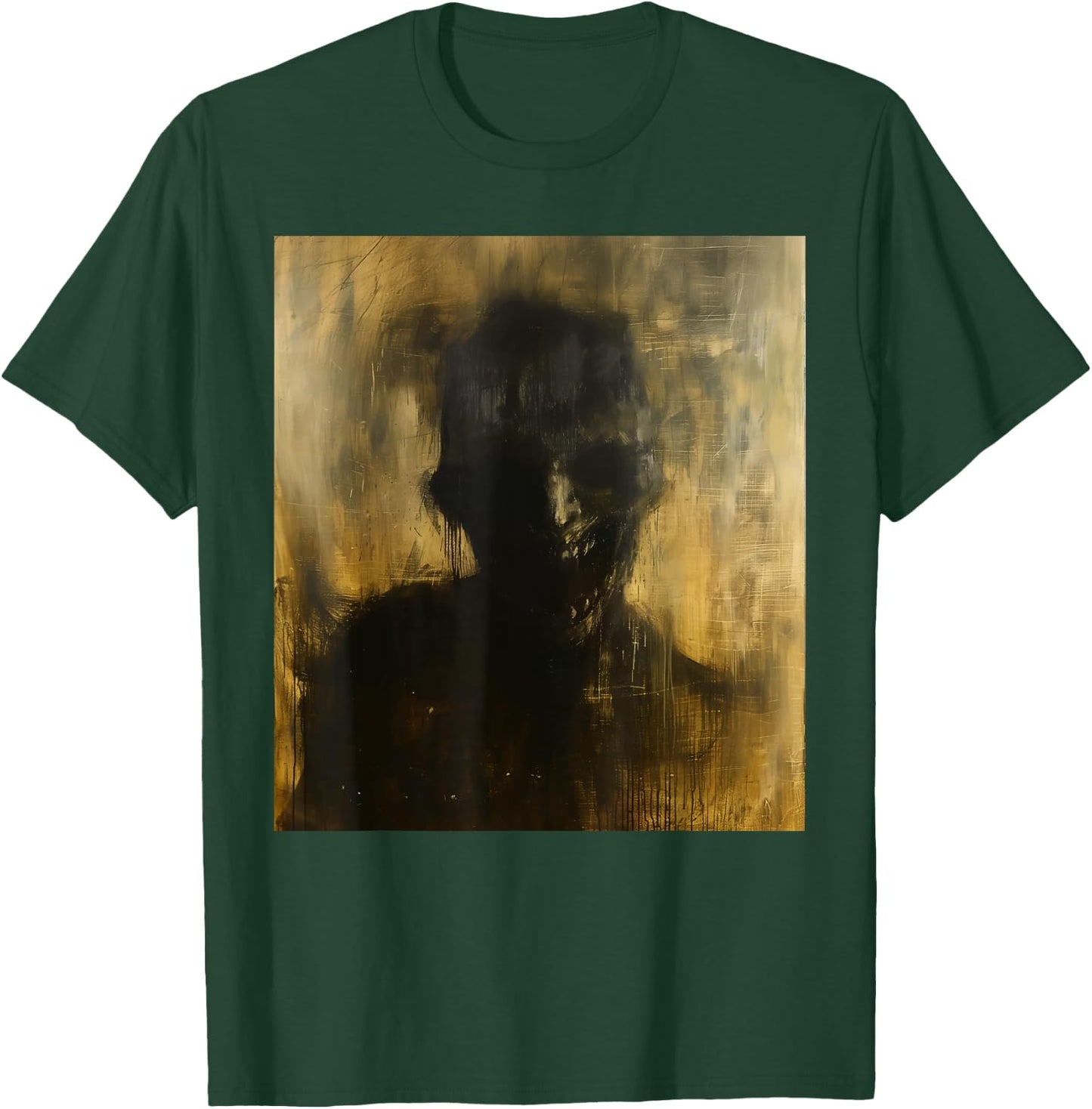 Horror Demon Skeleton Creature Creepy Hell Goth Occult Art T-Shirt - T-Shirt | Forest