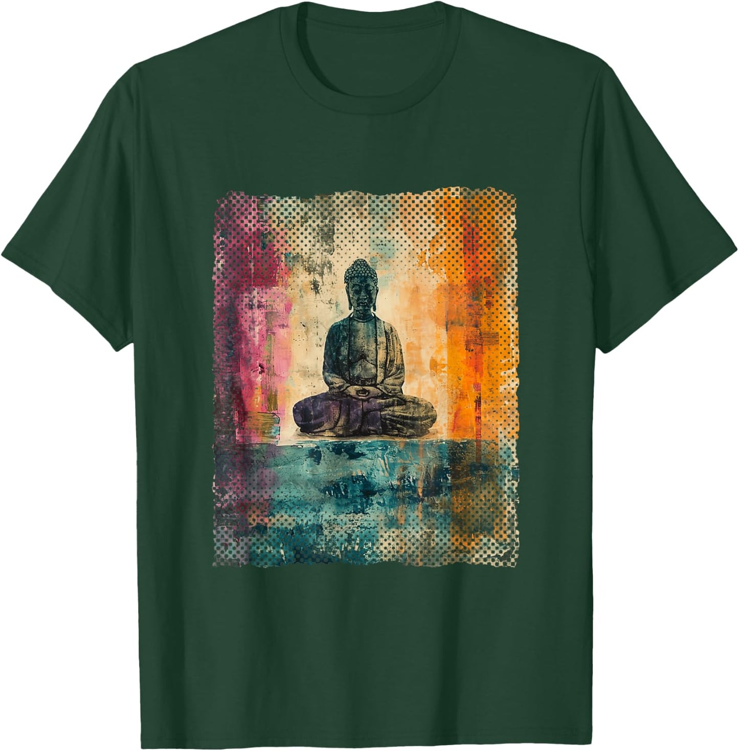 Zen Buddha Meditation Streetwear T-Shirt - T-Shirt | Forest